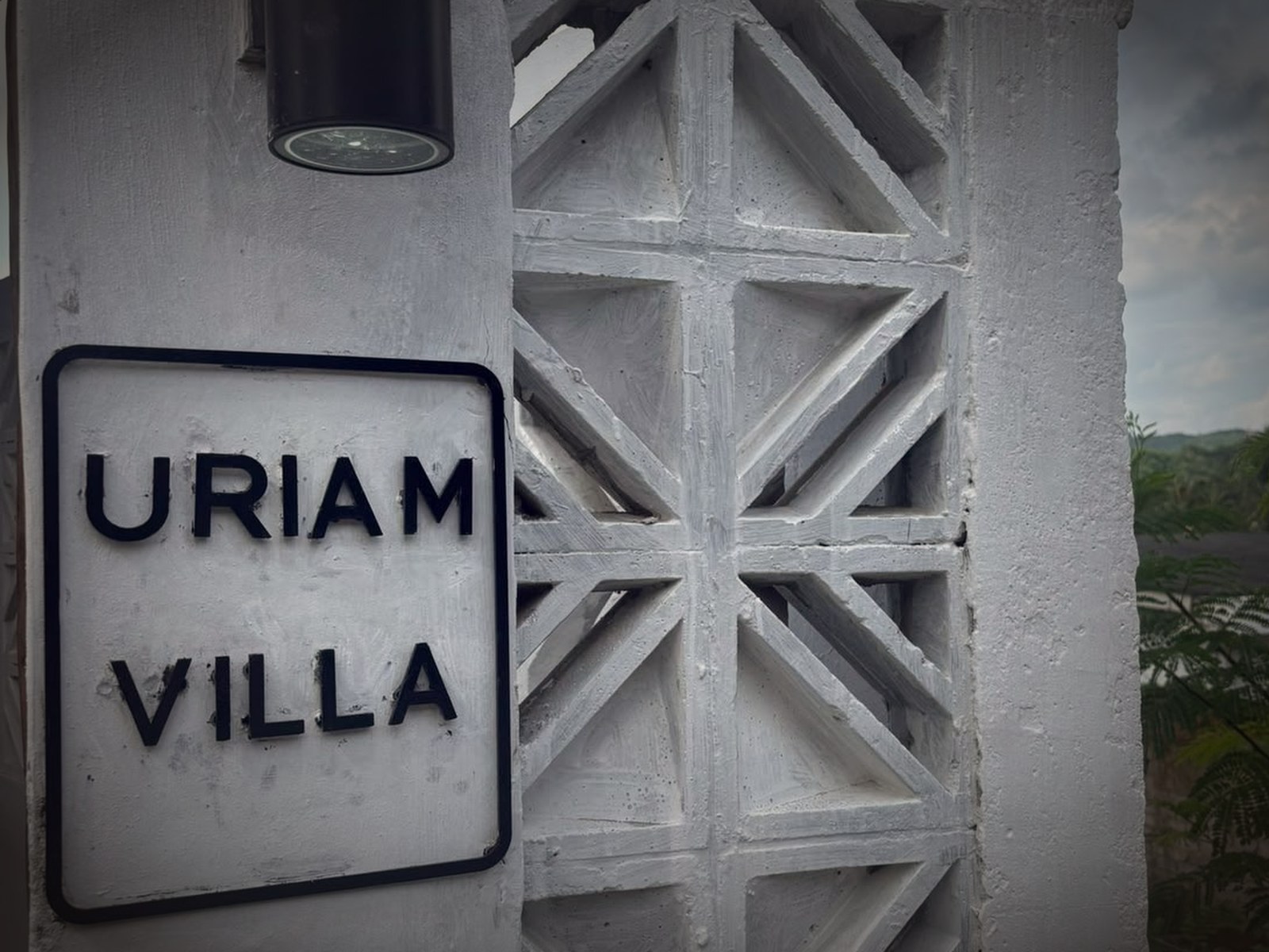 Villa Signage